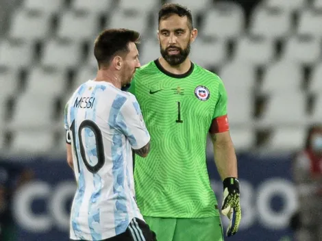 Bravo y el tiro libre de Messi: "Para taparla hay que estar en otro nivel"