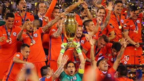La Roja campeona de la Copa América Centenario 2016.