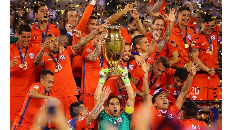 La Roja campeona de la Copa América Centenario 2016.