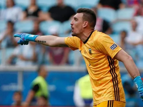 Armani dio positivo a COVID-19 y se pierde el debut ante Chile