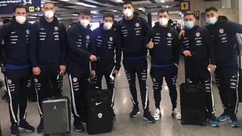 La Roja ya está en Brasil