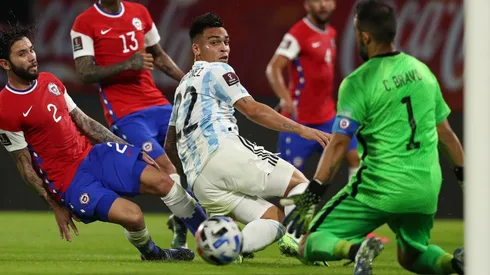 La Roja se mide ante Argentina en la Copa América.