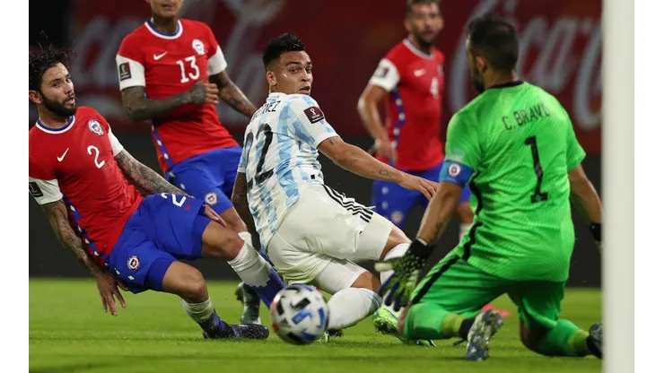 La Roja se mide ante Argentina en la Copa América.