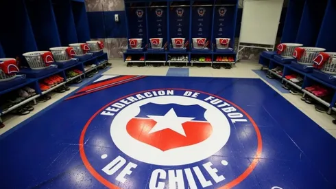 El camarín de la Roja listo para recibir al equipo de todos.