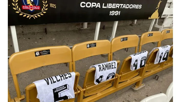 Los asientos vitalicios para los campeones de América.