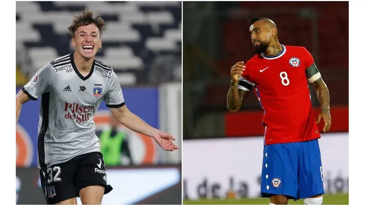 Arturo Vidal aplaudió lo hecho por Luciano Arriagada.