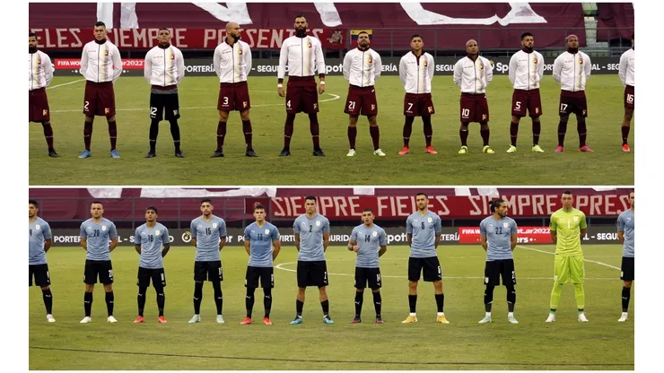 Venezuela y Uruguay juegan en Caracas.