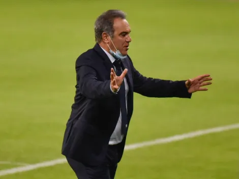 Martín Lasarte analiza el empate contra Argentina