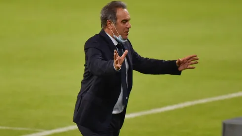 Martín Lasarte en la Roja