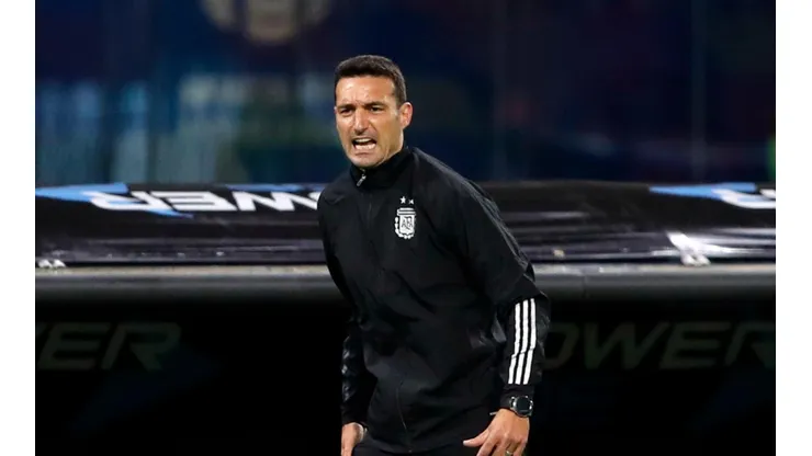 Scaloni es el DT de la selección argentina.