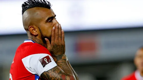 Arturo Vidal no podrá jugar en esta doble fecha eliminatoria.