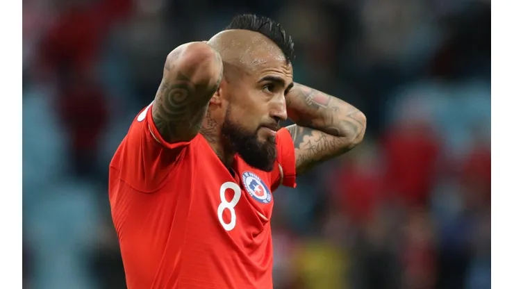 Arturo Vidal no podrá estar en esta doble fecha eliminatoria.