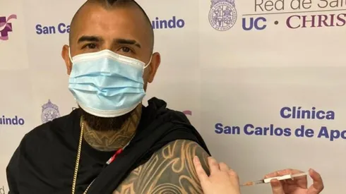 El Rey recibió su primera dosis