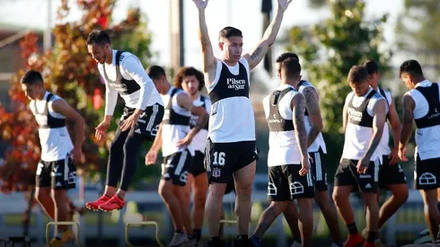 Hugo Roldán destacó el trabajo físico del plantel. Foto: Colo Colo Oficial.