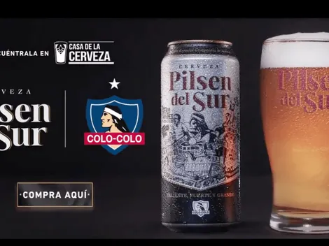 Edición Colo Colo: Pilsen del Sur revela nueva lata Campeones de América