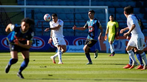Matías Zaldivia volvió a la titularidad ante Huachipato | Foto: Colo Colo Oficial