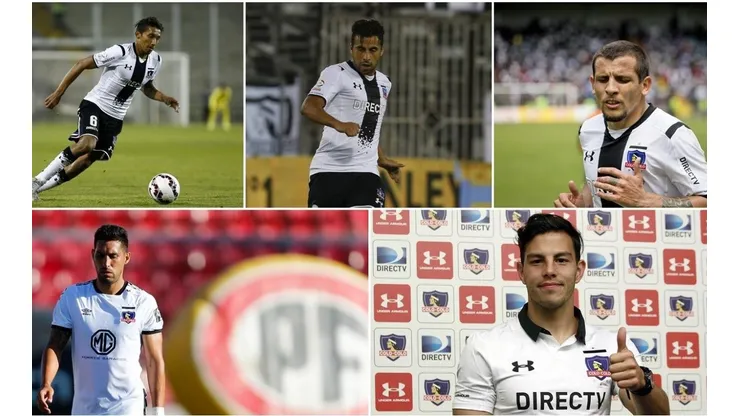 Algunos de los ex Colo Colo en copas internacionales.