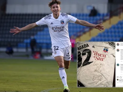 Luciano Arriagada emocionó a Luis Mena con emotivo regalo