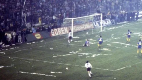 Rubén Martínez fue figura en el triunfo de Colo Colo vs Boca Juniors en 1991. | Imagen archivo.