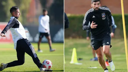 Leonardo Valencia y Emiliano Amor entrenaron con el equipo titular.