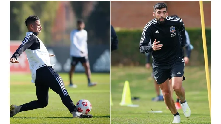 Leonardo Valencia y Emiliano Amor entrenaron con el equipo titular.