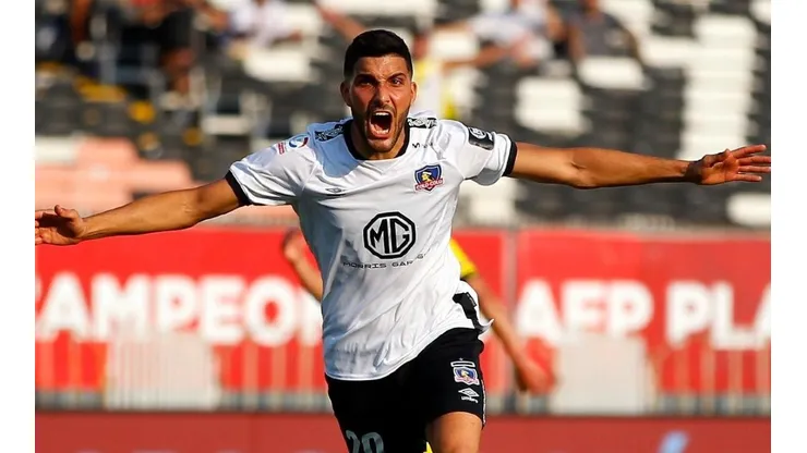 Nicolás Blandi ha convertido dos goles con la camiseta de Colo Colo.