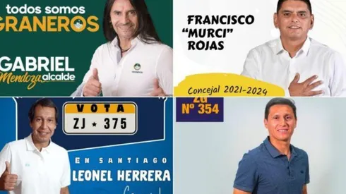 Los ex Colo Colo que presentaron sus candidaturas.