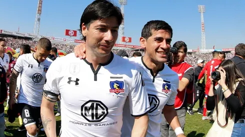 Jaime Valdés y Julio Barroso en el Superclásico del 2018.