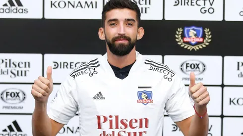 Emiliano Amor fue el último jugador en incorporarse a Colo Colo.