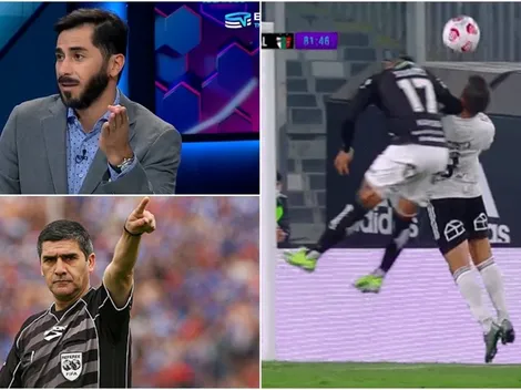 Herrera discute con Chandía por el codazo a Gabi Costa