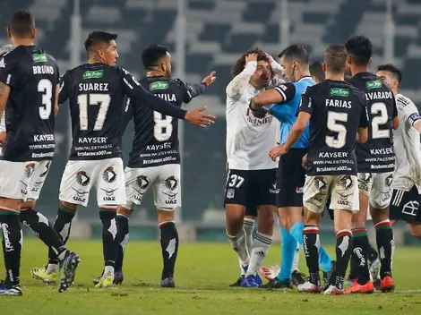 Guarello repasa al Cacique por el candado en el camarín de los árbitros
