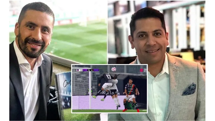 Basaure y Herrera coinciden en que fue un penal claro para Colo Colo.
