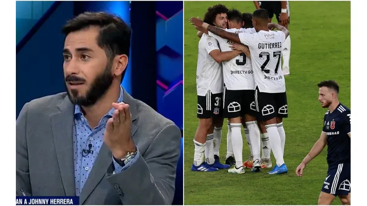 Herrera comparó las realidades de Colo Colo y Universidad de Chile.