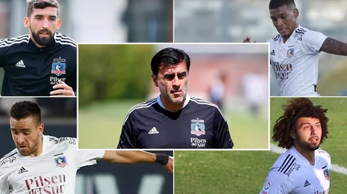 Gustavo Quinteros debe elegir a su dupla de centrales ante Palestino.