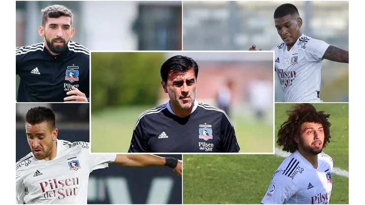 Gustavo Quinteros debe elegir a su dupla de centrales ante Palestino.