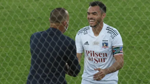 Las risas y bromas de Gabriel Suazo con Rafael Dudamel.