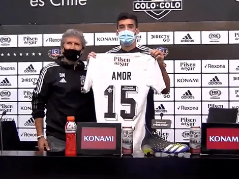 Amor hereda el número 15 que dejó Mouche en Colo Colo