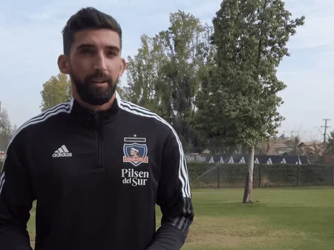 El primer día de Emiliano Amor en Colo Colo