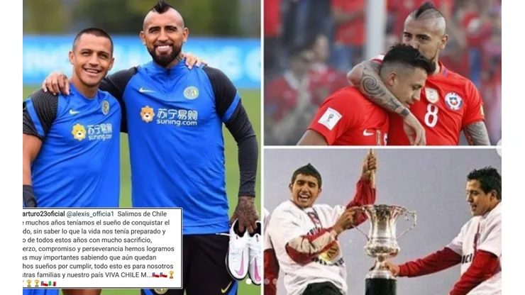 Arturo Vidal destacó su carrera junto a Alexis Sánchez | Foto: captura