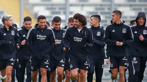 Colo Colo vuelve a trabajar con plantel completo.