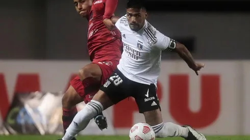 Felipe Campos fue el capitán de Colo Colo ante Ñublense.