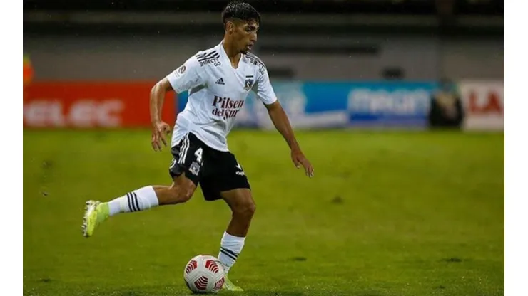 Dylan Portilla en su debut con la camiseta de Colo Colo | Foto: Colo Colo Oficial.