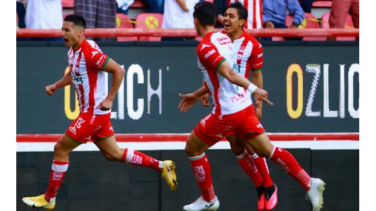Juan Delgado y su gol en Necaxa