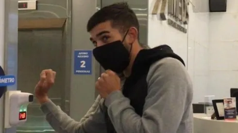 Emiliano Amor listo para entrenar