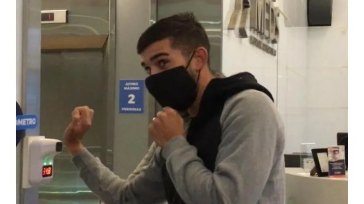 Emiliano Amor listo para entrenar