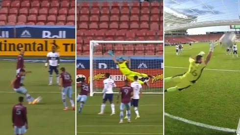 Diego Rubio colocó la pelota en un rincón imposible.