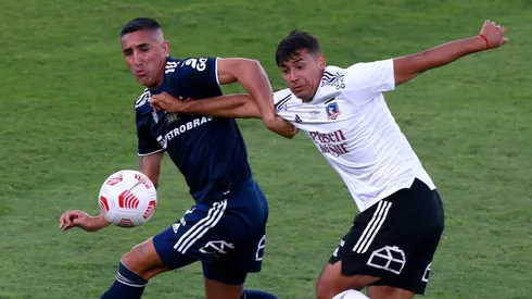 Iván Morales celebró el invicto como local en el Superclásico.