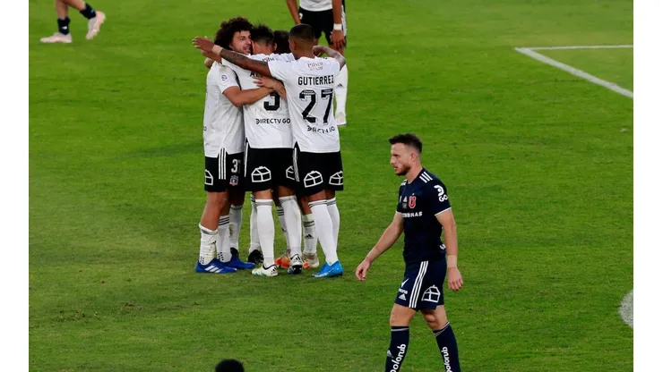 Colo Colo celebró otro clásico ganado.