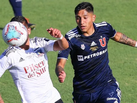 Camilo Moya es duda en la U para enfrentar a Colo Colo