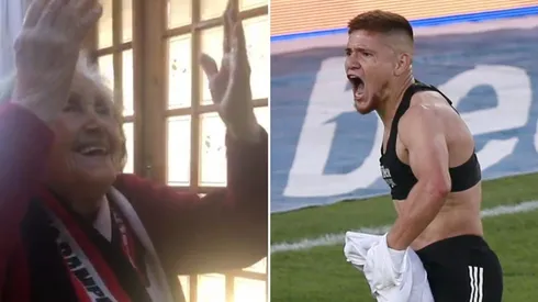 La abuelita alba chocha con el triunfo ante la U